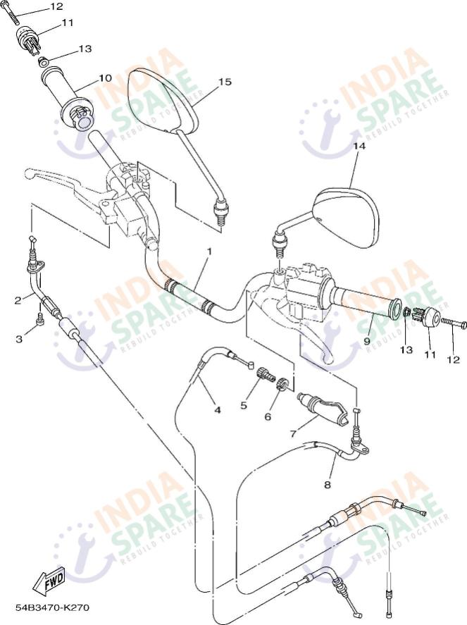 STEERING HANDLE & CABLE